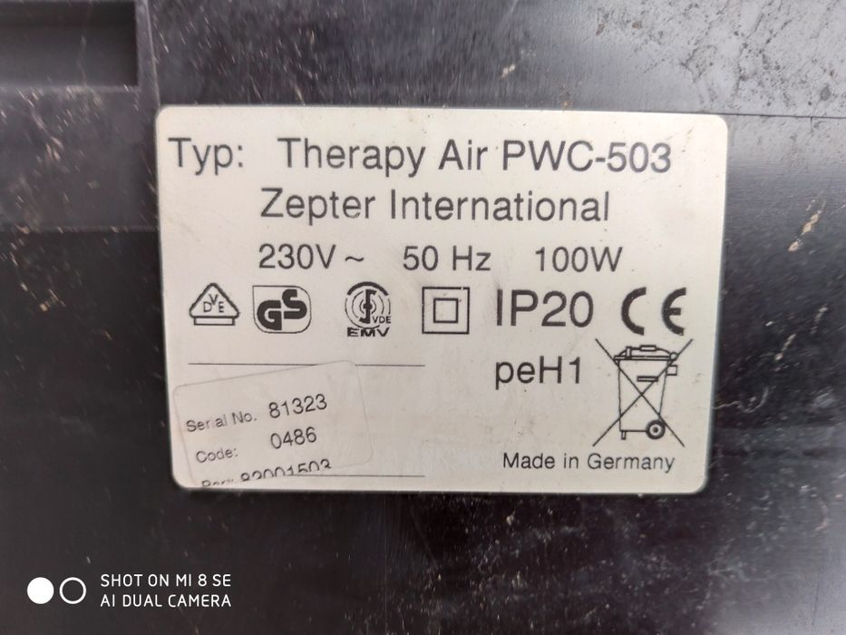 Очиститель воздуха фирмы ZEPTER "THERAPY AIR" .