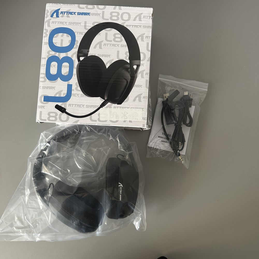 ‼️ Бездротові ігрові навушники Attack Shark L80 WIRELESS ‼️