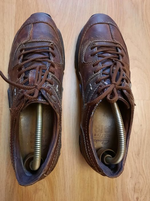 Мужские кожаные туфли Clarks 41 p.