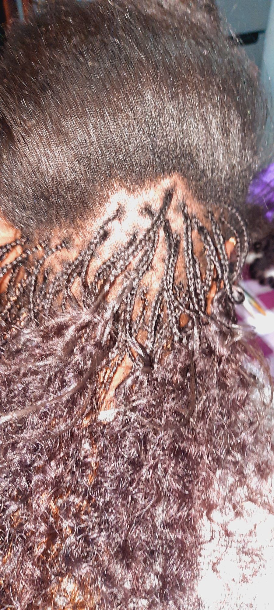 Tranças africana da Dália