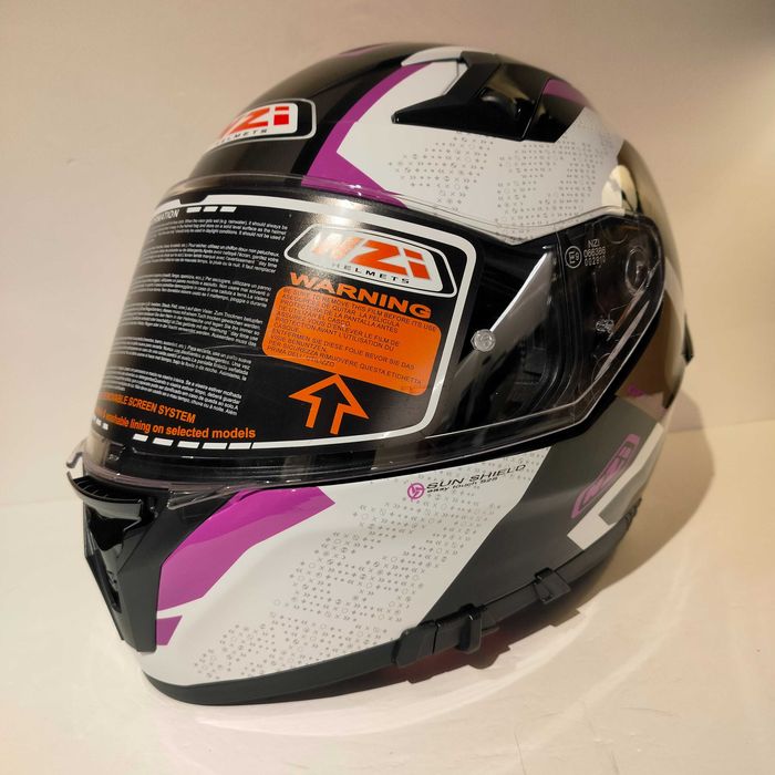 Capacete integral NZi Stream Trident senhora mota scooter novo