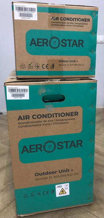 Кондиціонер інверторний AEROSTAR CL Aer-09A-R32-IU/CL AER-09A-R32-OU