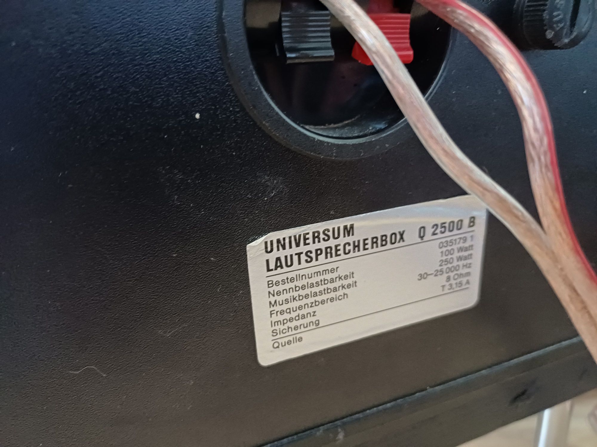 Sprzedam kolumny Universum