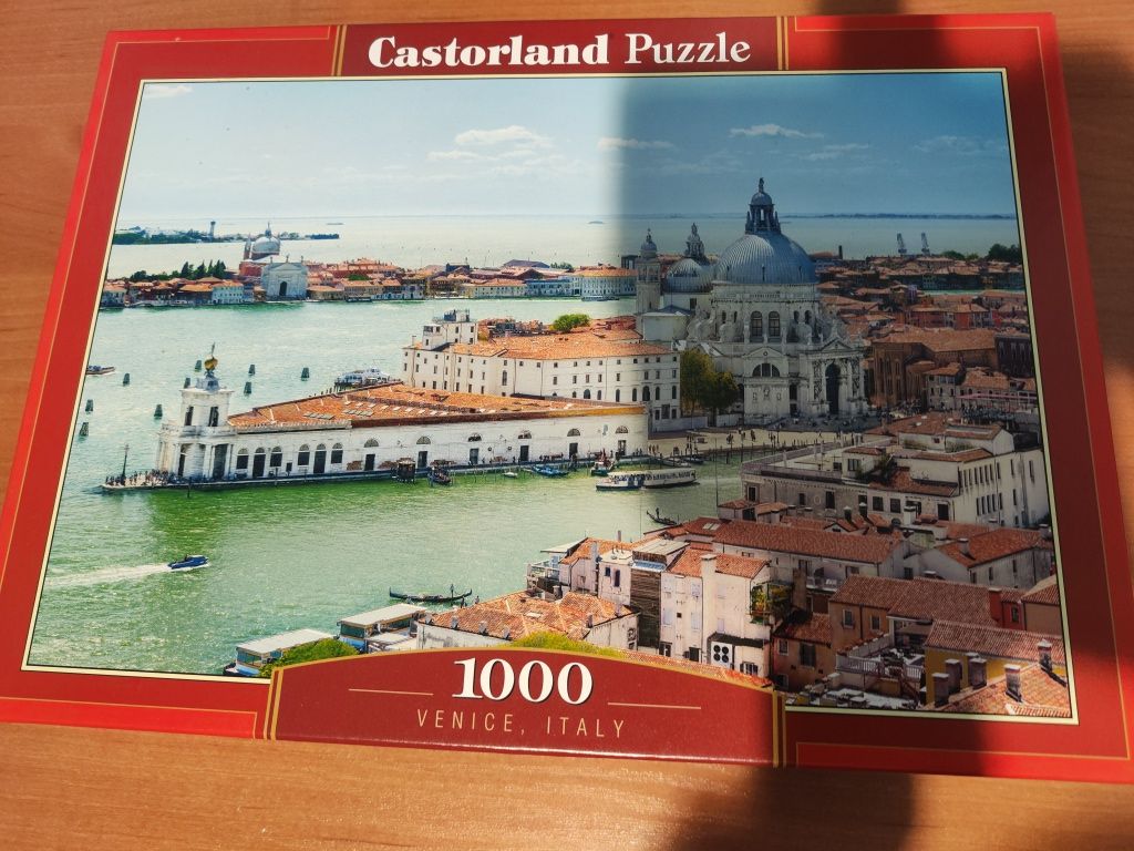 Puzzle 1000 szt kompletne.