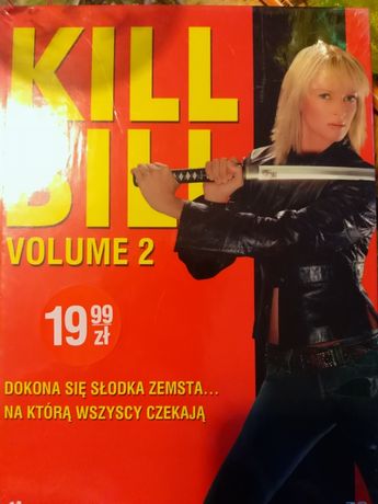 KILL BILL VOLUME 2 DVD czas 130 min wydanie książkowe