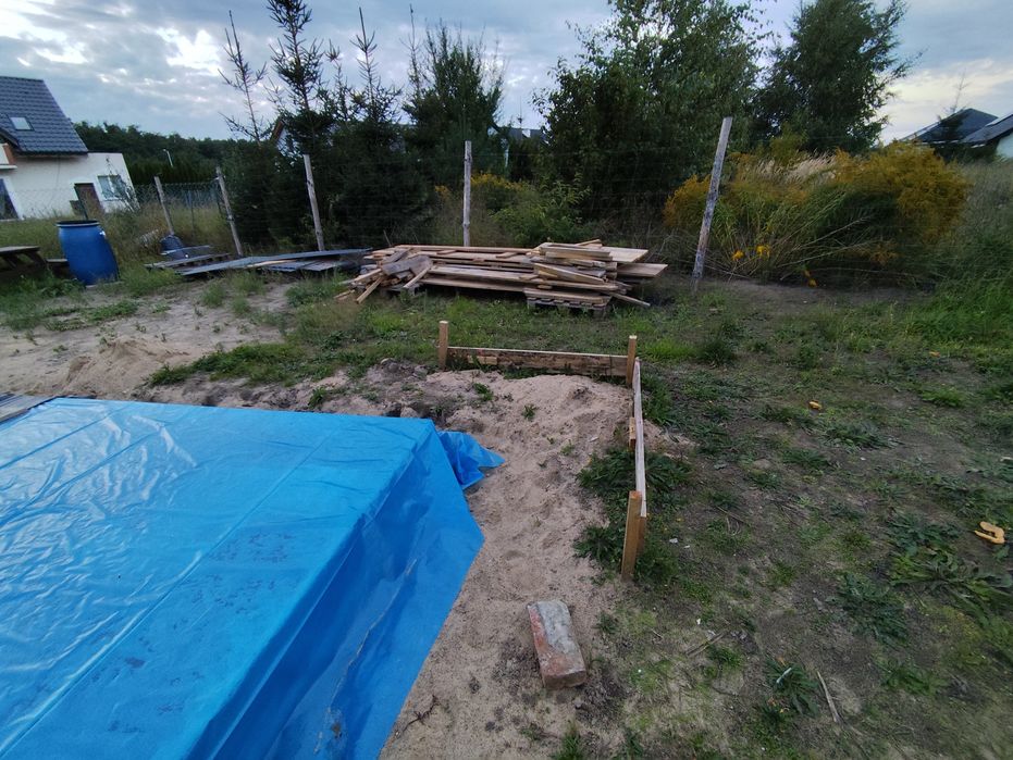 Szalunek do płyty fundamentowej