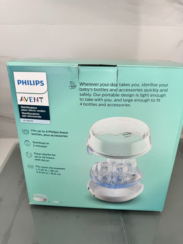 Esterilizador de microondas