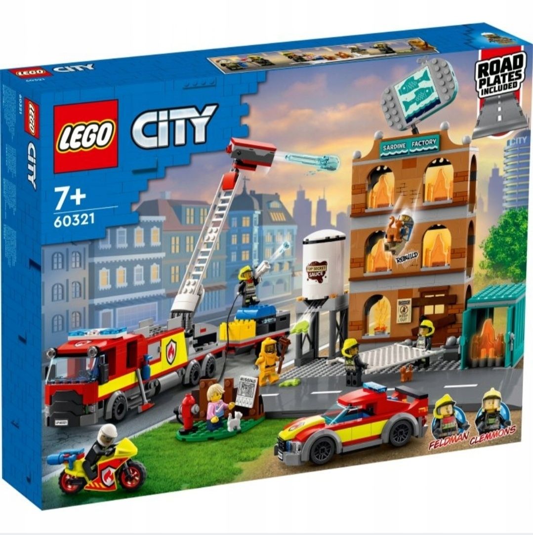 LEGO City 60321 Straż pożarna nowe!!!