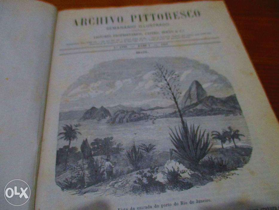 Archivo Pittoresco - Semanário Illustrado (Edição de 1857) como novo