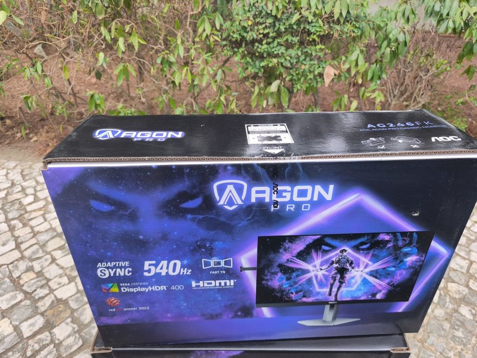 AG246FK monitor gaming profissional ultra rápido para CS e FPS