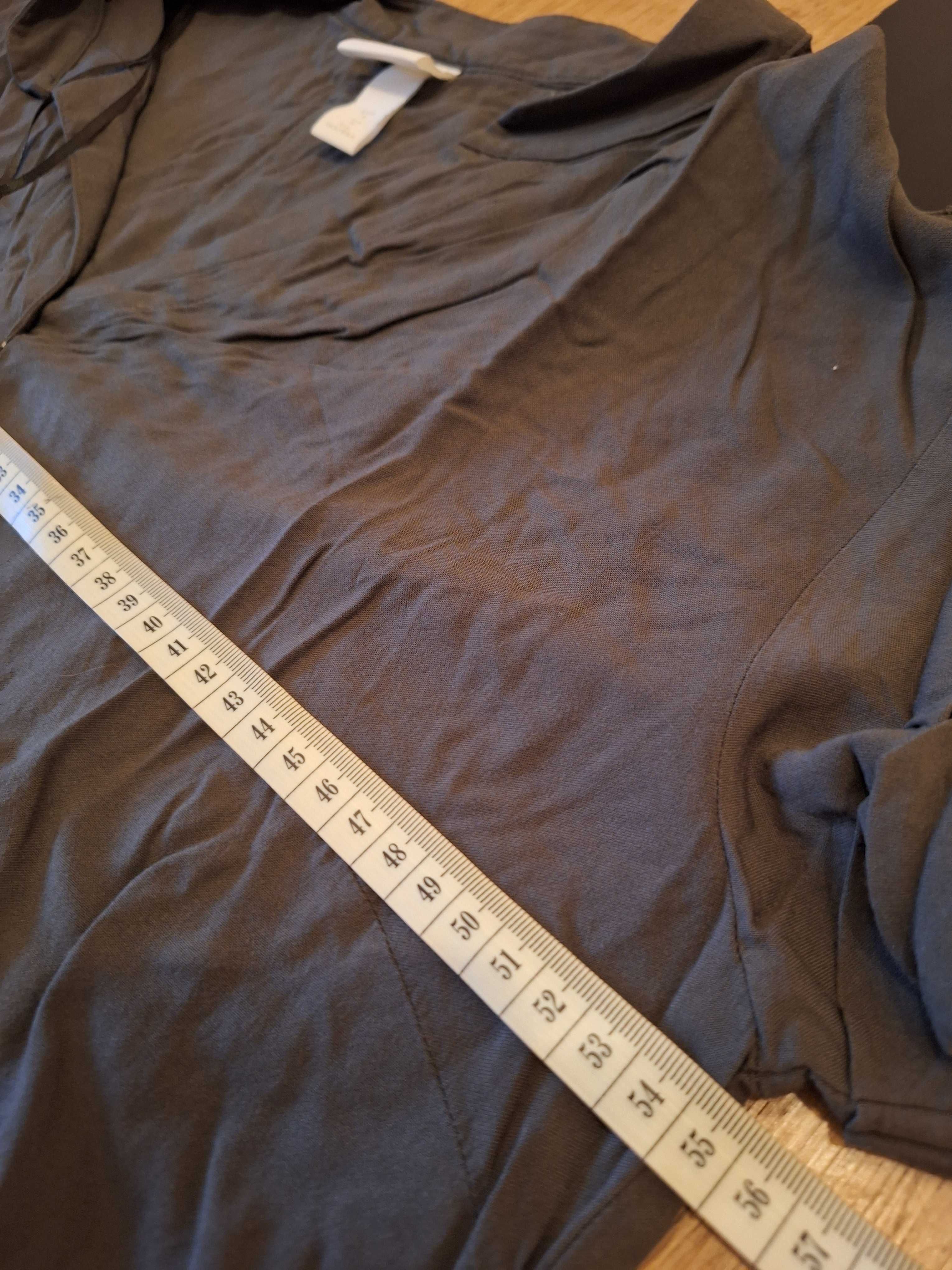 H&M Tunika kolor khaki roz 36/38