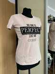 Koszulka t-shirt Guess M pudrowy róż