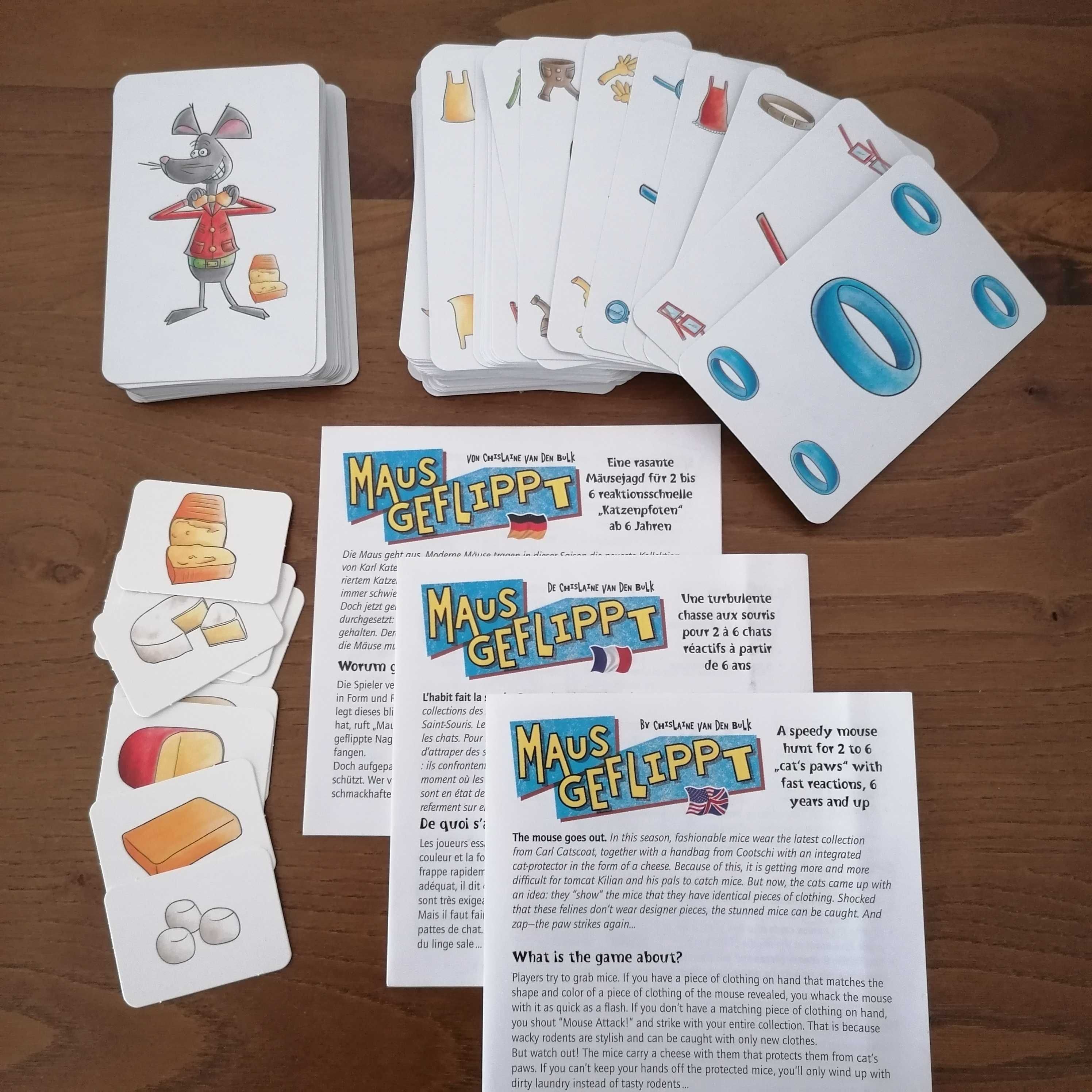 Mausgeflippt - jogo de cartas