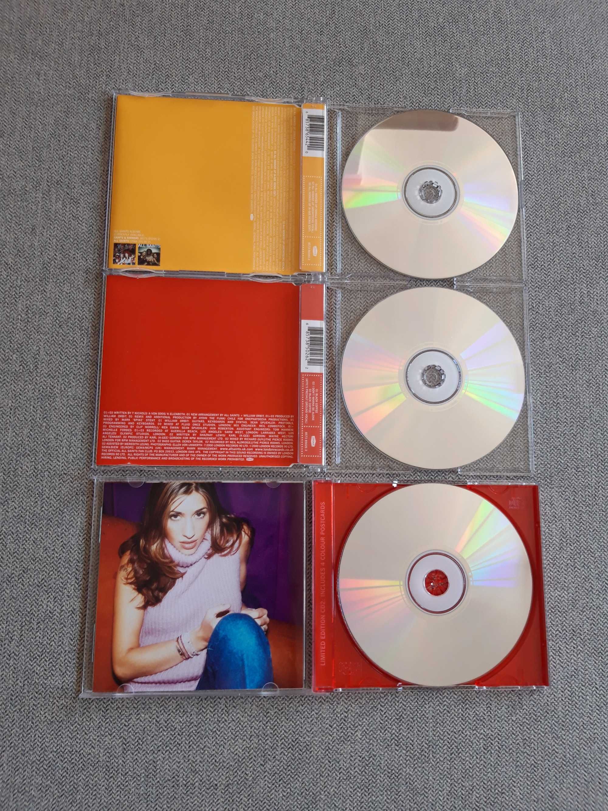 Conjunto de 3 CD singles "All Saints"