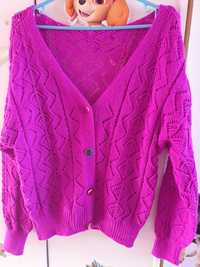 Sweter azurowy amarant, R 44/46