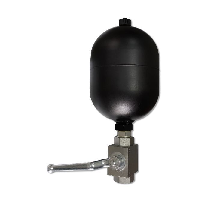 Hydroakumulator Amortyzator 2.8 L Z ZAWOREM KULOWYM 3/4 [8312]