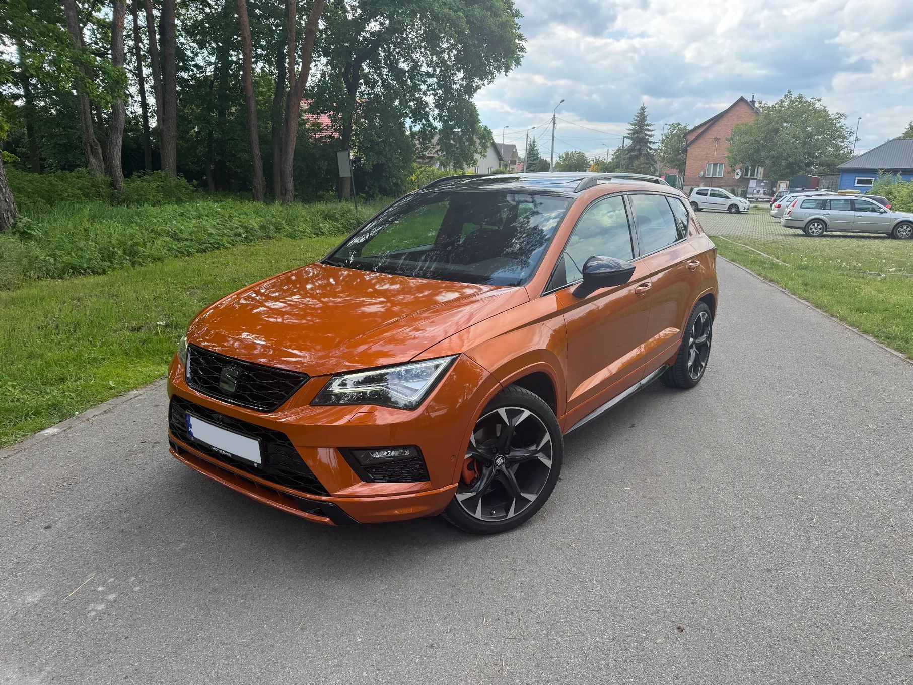 Seat Ateca FR 2.0TDI 190KM DSG BLACK 4x4 Atrakcyjny wygląd
