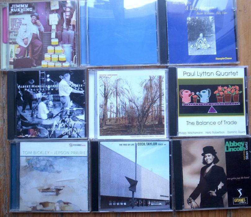 CD Jazz Blues Cecil Taylor Portal Charlie Parker Anita O'Day Brotzmann