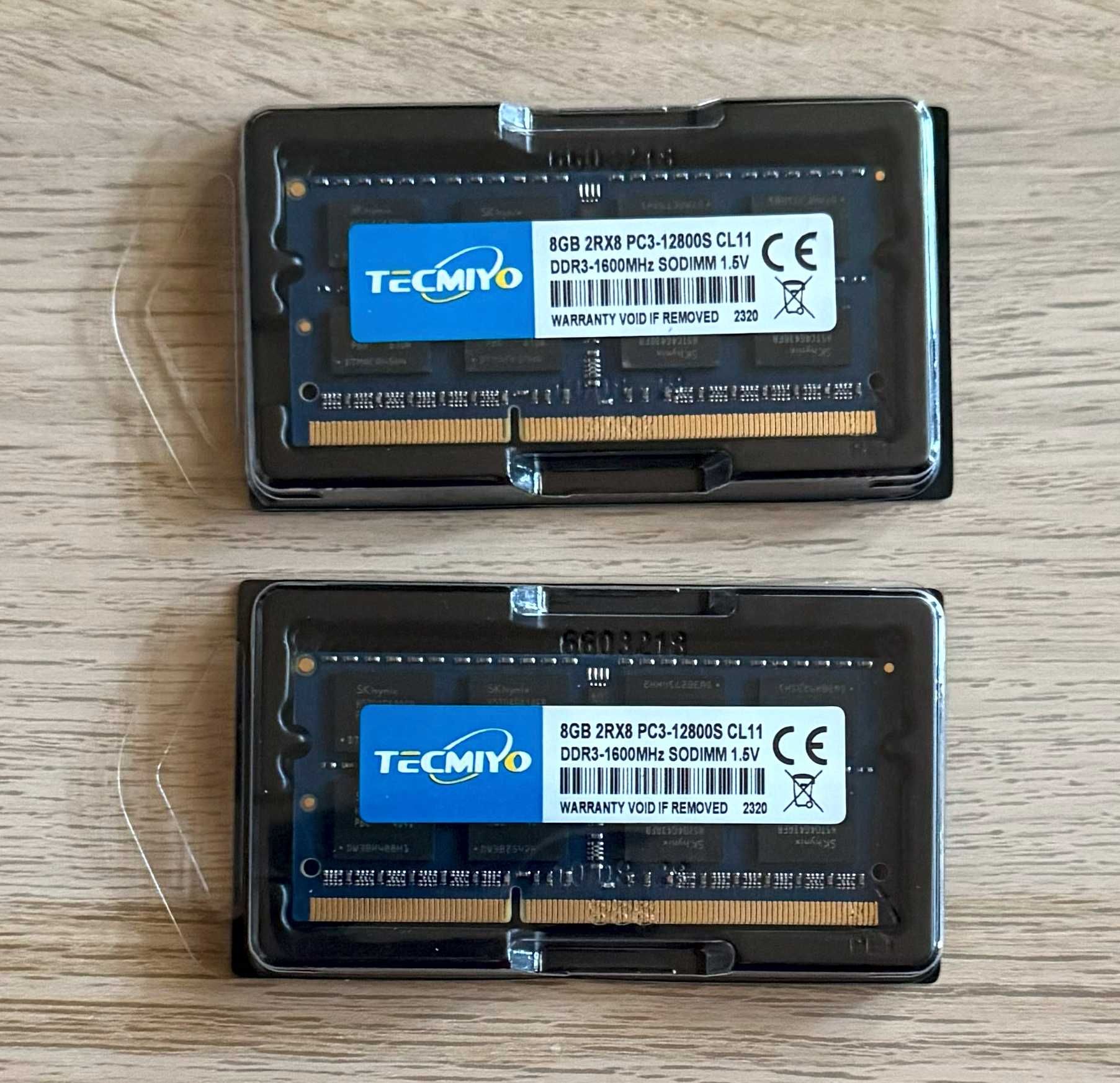 Pamięć DDR3 16GB (2x8GB) 1600MHz PC3-12800S 1.5V CL11
