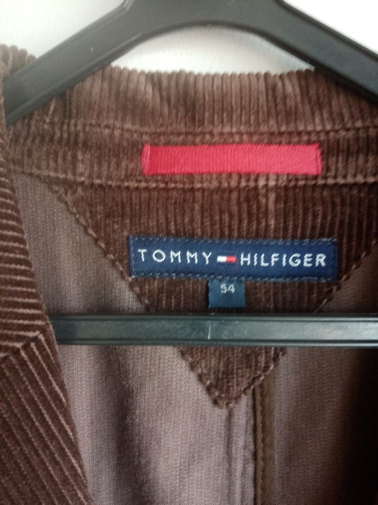 Blazer veludo castanho 54 tommy hilfiger