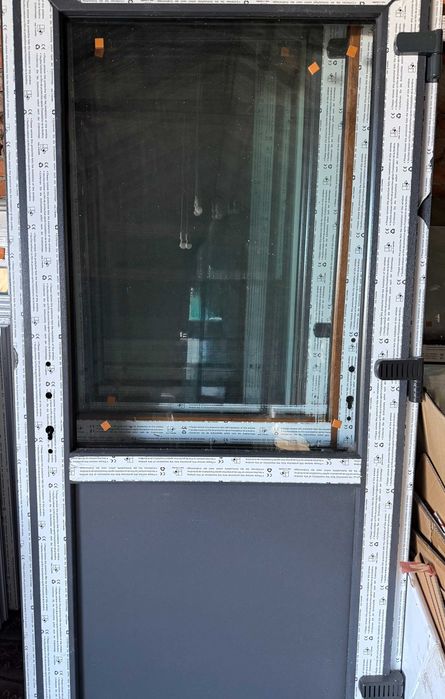 Drzwi PCV 90x200 (Białe Antracyt orzech) Od ręki!!! Transport cała PL!