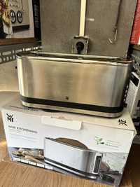 Wmf KITCHENminis Toster, Stal Nierdzewna, 900 W, Srebrny