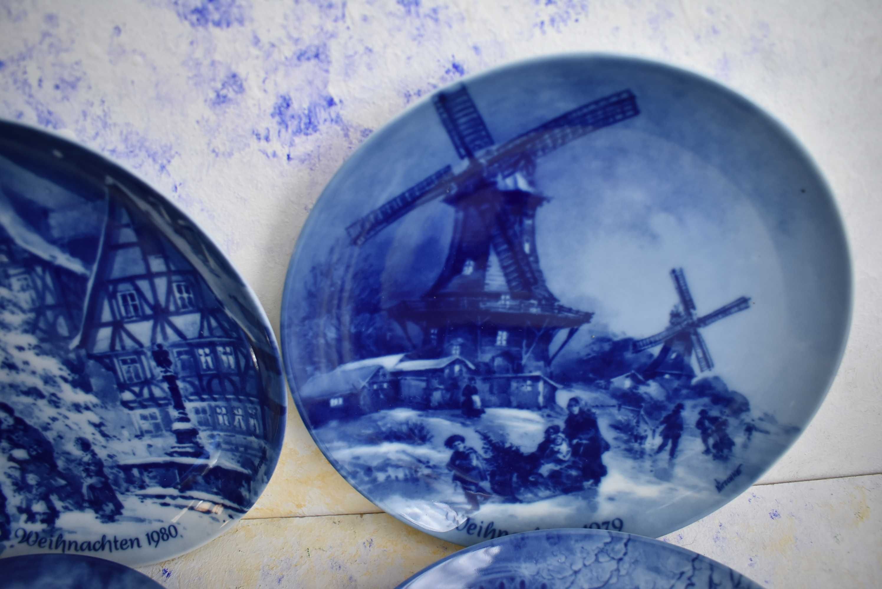 Talerze kolekcjonerskie Genuine Blue China