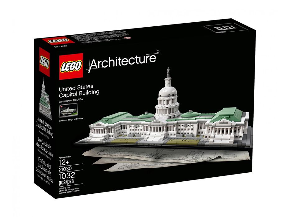 Lego Architecture 21030 Kapitol Stanów Zjednoczonych