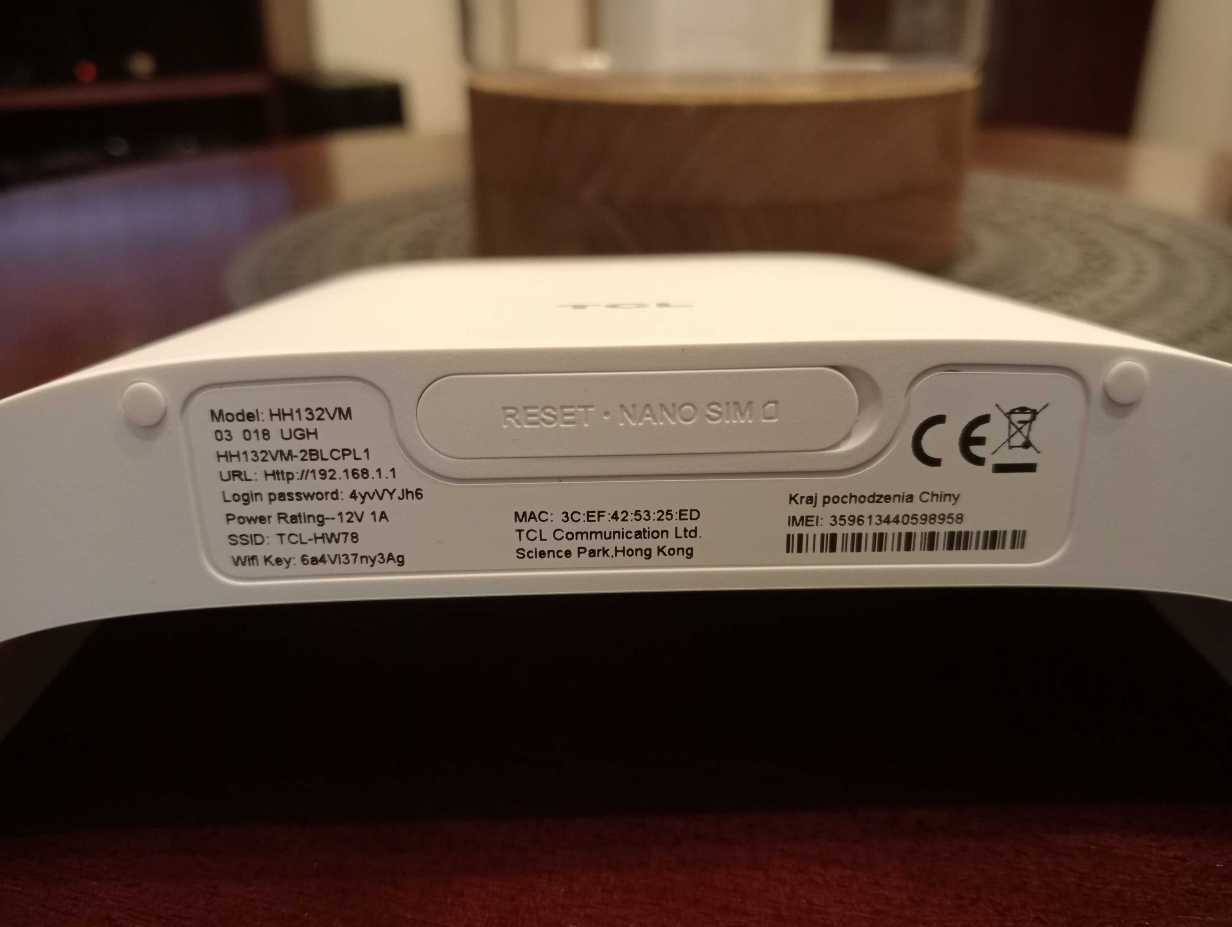 Modem TCLLinkHub HH132