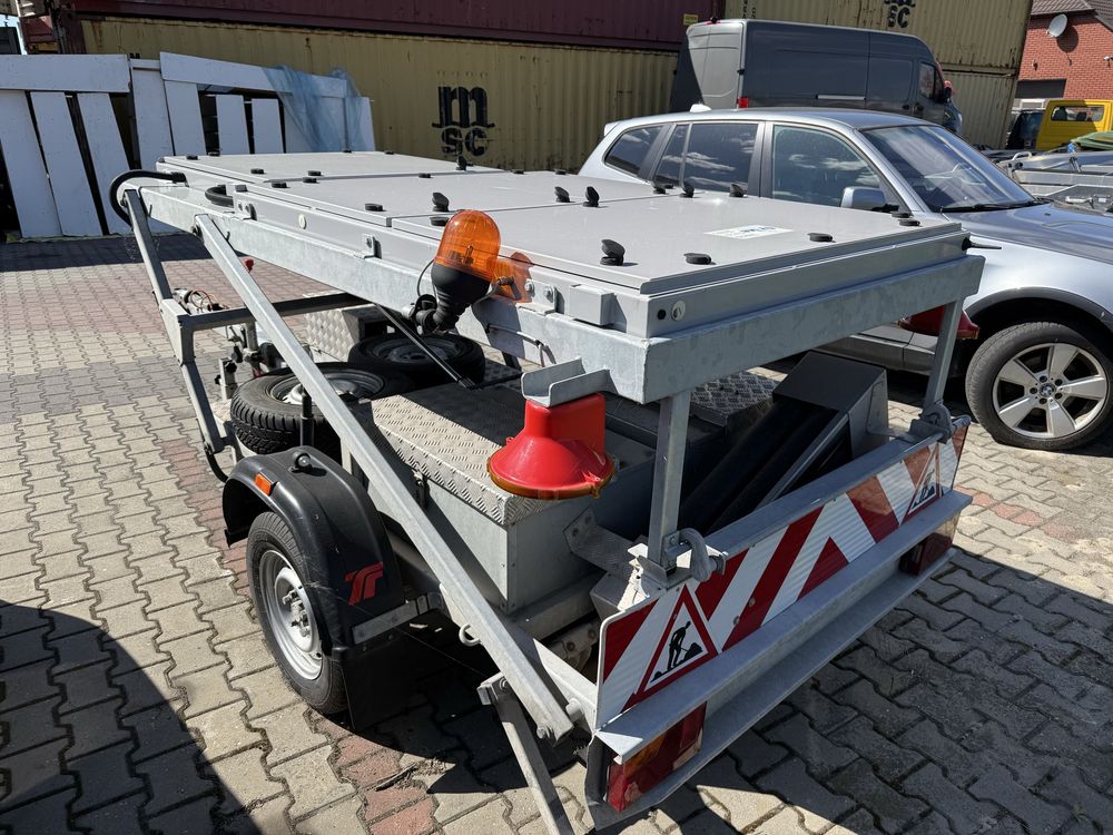 Trebbiner VWT10 przyczepa ostrzegawcza