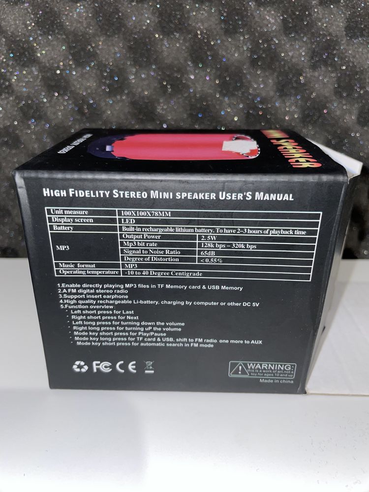 Mini coluna 2.5w