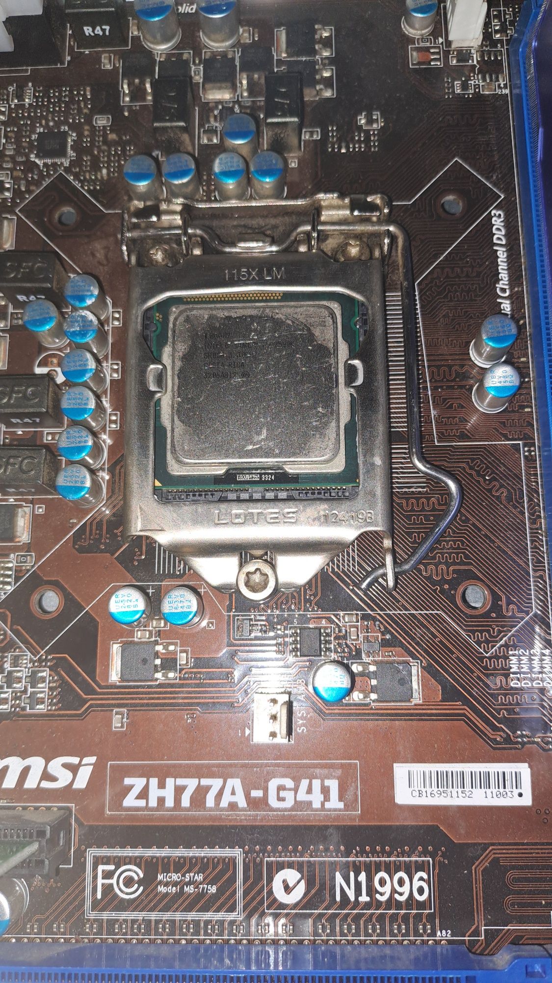 Komputer i5 2500k 4gb ram