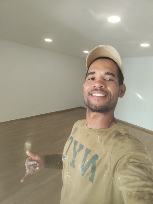 Pladur, barramento, pintura, piso flutuante, remodelação casas.