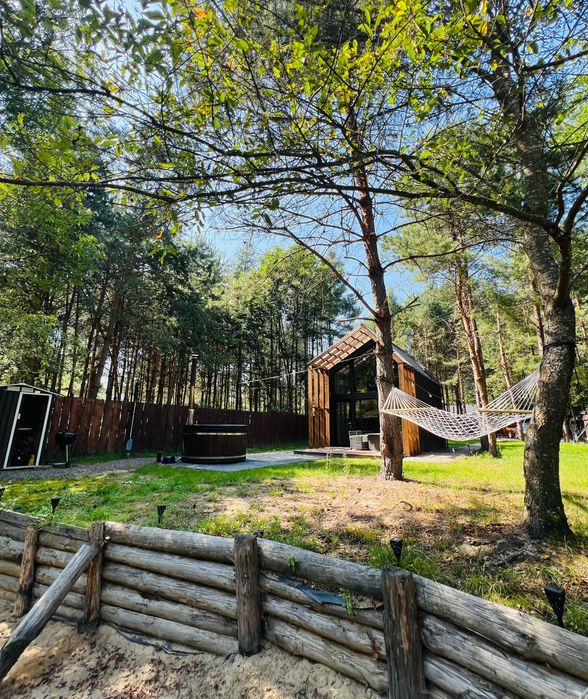 Ostoja Radawa 2; domek boho na wynajem, balia kąpielowa; na wyłączność