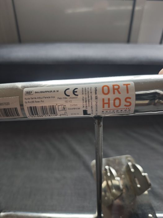 Suporte casa de banho/sanita em inox ORTHOS