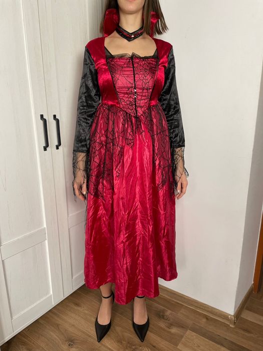 Kostium halloween sukienka wiedźmy