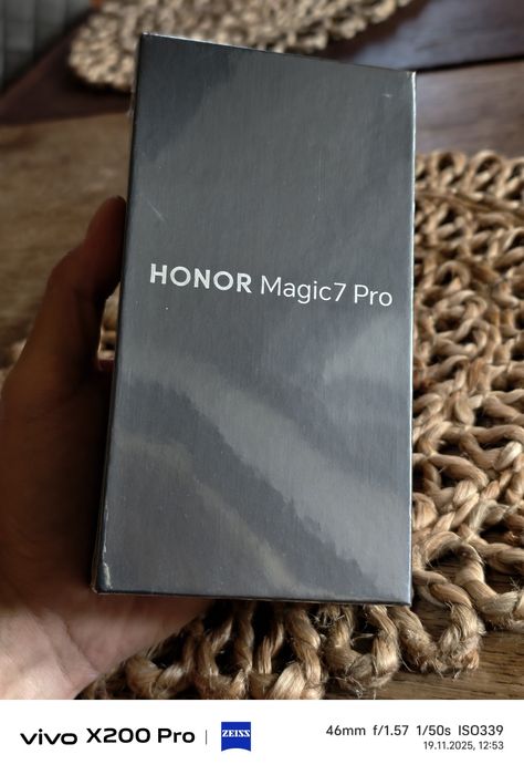 Honor Magic 7 Pro 12/512GB Black - Nowy - Zafoliowany - Ładowarka 100W