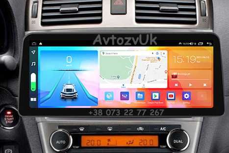 Магнитола Т27 AVENSIS Toyota T270 Авенсис 2 дин Т27 CarPlay Android 14
