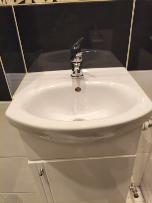 Szafka umywalkowa-komplet