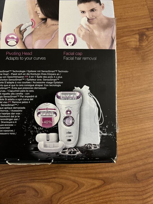 Епілятор BRAUN SES 9/700. Стан нового