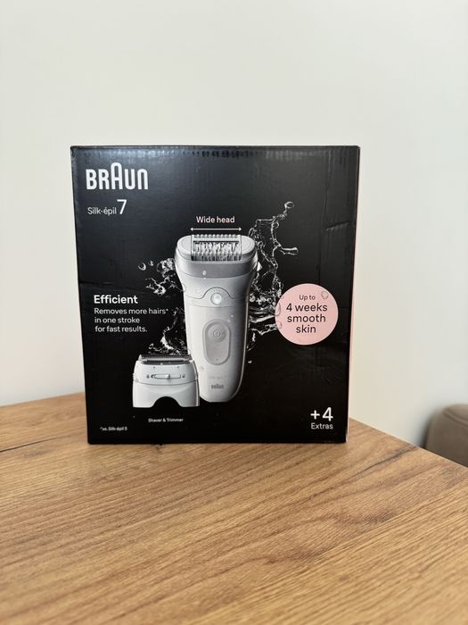 Епілятор Braun Silk-épil 7 + 4 насадки