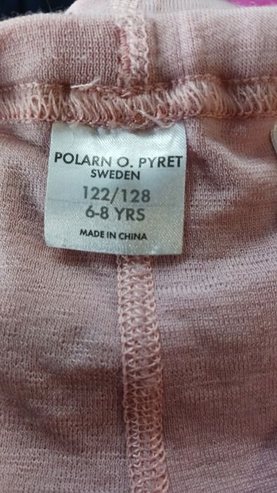 Legginsy Polarn o.pyret 100% merino. Budżet.