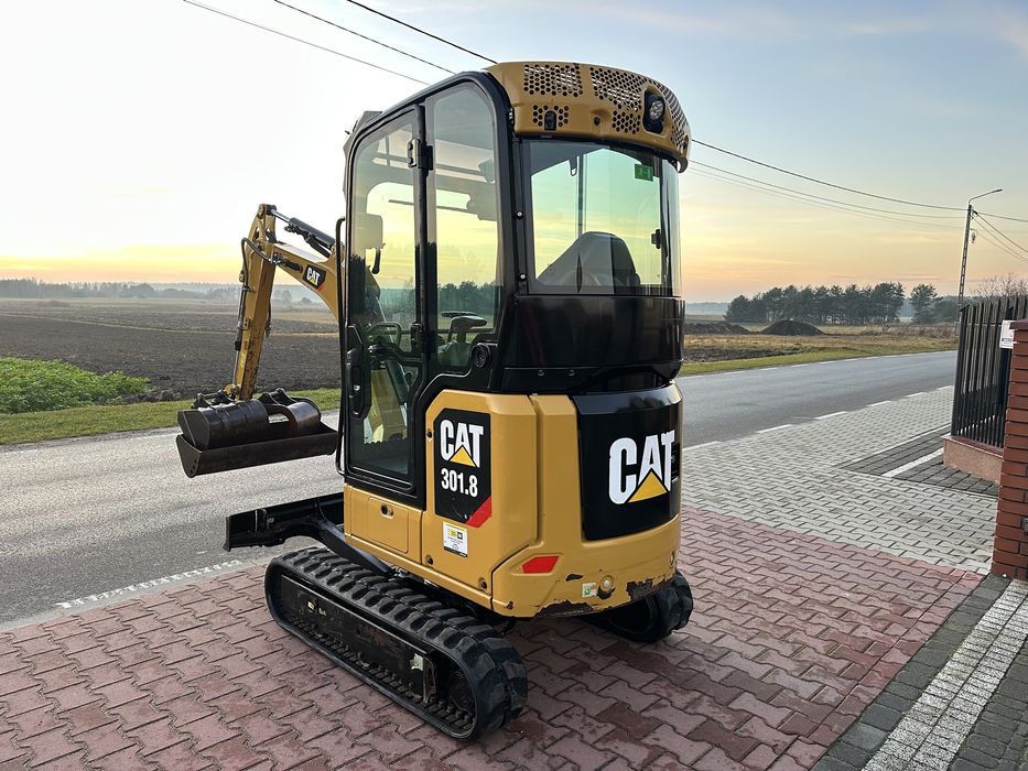 Caterpillar 301.8 CAT Rok2019! (Terex, Volvo, Kubota, Wacer Neuson)