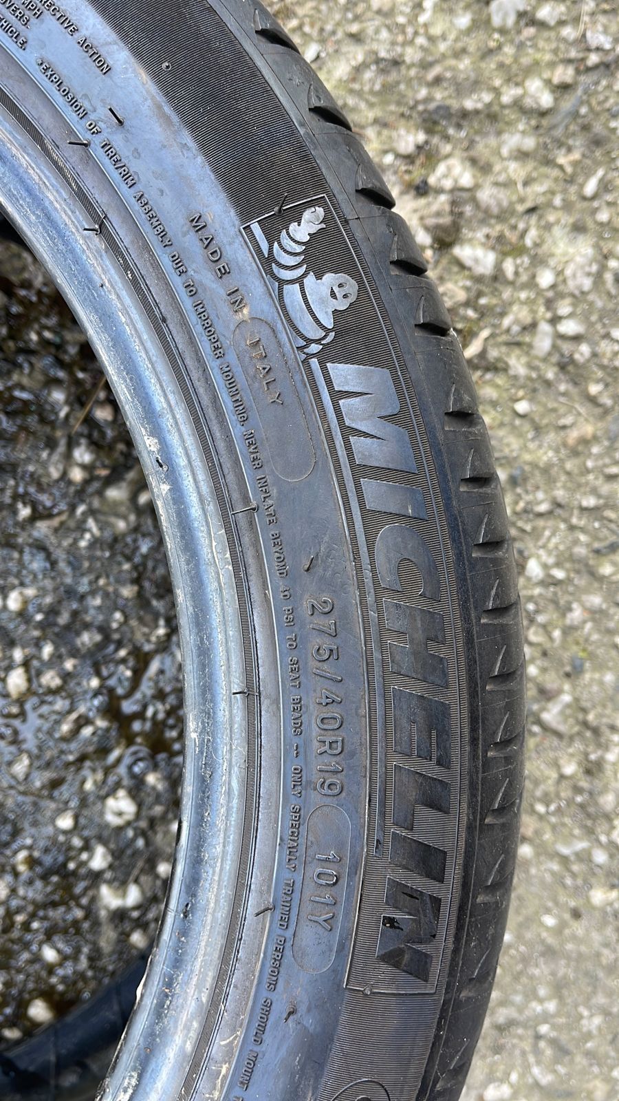 245-45-19/275-40-19 Michelin Prymacy 3 Runflat