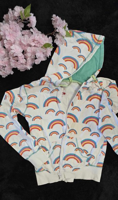 Bluza dziecięca damska tęcza