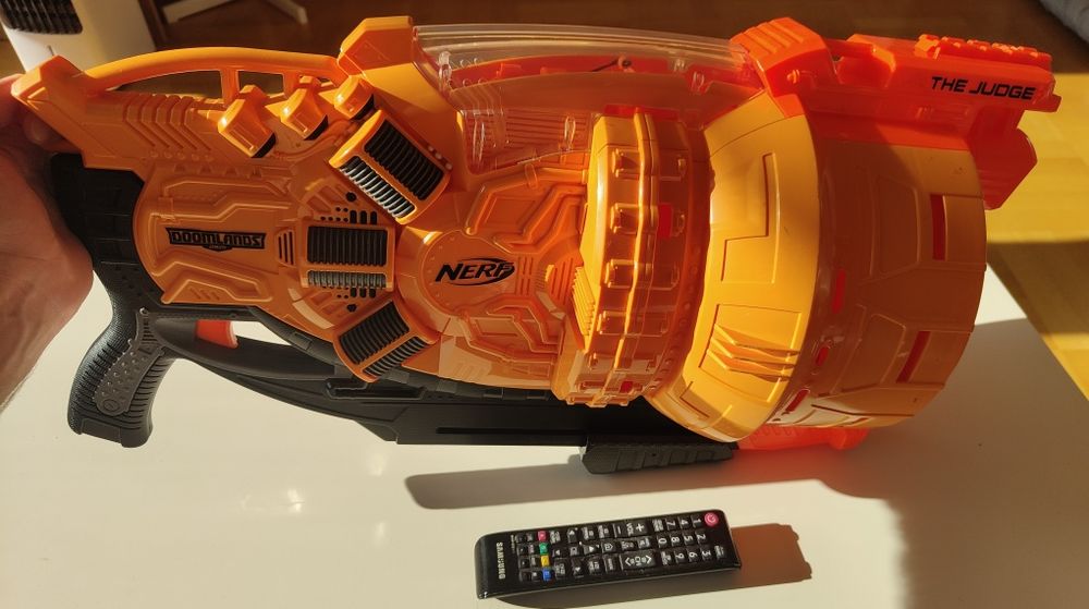NERF The JUDGE (sędzia) MEGA SHOTGUN potrójny strzał