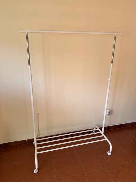 Ikea rigga Suporte de roupa com altura regulável (3 unidades)