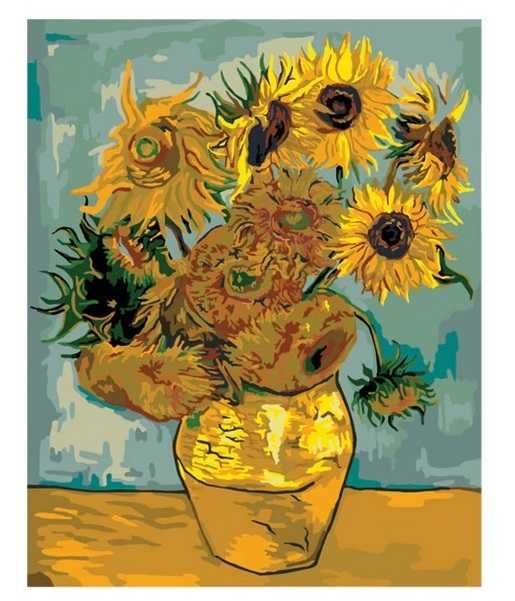 " słoneczniki van gogha " obraz do malowania po numerach