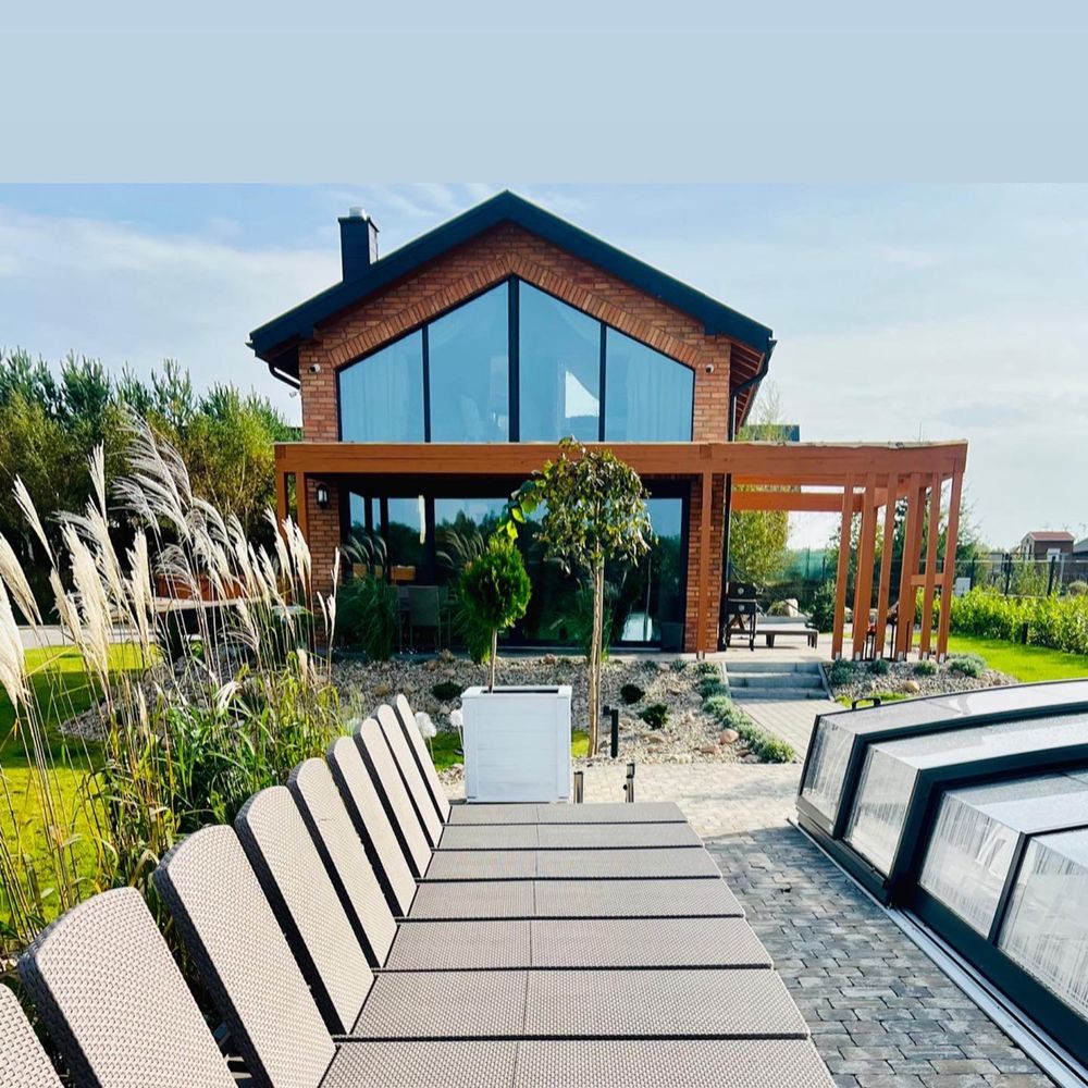 Czaple Resort domy na Kaszubach z BASENEM/ prywatnym JACUZZI /SAUNĄ