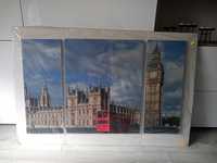 Obraz Londyn tryptyk komplet 3 szt Big Ben